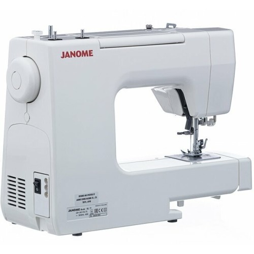 Швейная машина JANOME ML 77, 25 операций, петля автомат, вертикальный челнок, нитевдеватель, регулят