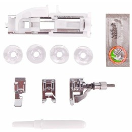 Швейная машина JANOME ML 77, 25 операций, петля автомат, вертикальный челнок, нитевдеватель, регулят