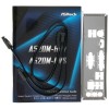 Материнская плата Asrock A520M-HDV Soc-AM4 AMD A520 2xDDR4 mATX AC`97 8ch(7.1) GbLAN RAID+VGA+DVI+HDMI