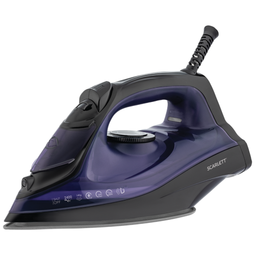 Утюг SCARLETT SC-SI30K57 2400Вт черный/фиолетовый