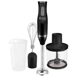 Блендер VITEK VT-3424(MC) 800 Вт. Количество скоростей	2.Управление	механическое.