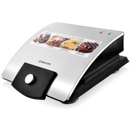 Вафельница BRAYER, 750 Вт, белг.вафли, панель 11*13 см, защита от перегр, индик. готовности