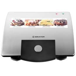 Вафельница BRAYER, 750 Вт, белг.вафли, панель 11*13 см, защита от перегр, индик. готовности