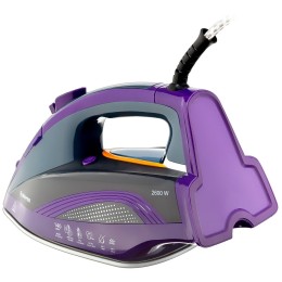 Утюг BRAYER, 2600 Вт, керамическое покрытие, автоотключение, Пар 140 г/м, One temp, антикапля, спрей, самоотчистка