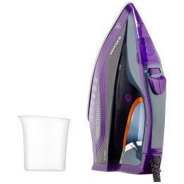 Утюг BRAYER, 2600 Вт, керамическое покрытие, автоотключение, Пар 140 г/м, One temp, антикапля, спрей, самоотчистка