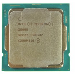 Процессор Intel Celeron G5905 Soc-1200 (CM8070104292115S RK27) (3.5GHz/Intel UHD Graphics 610) OEM