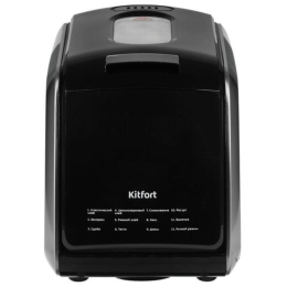 Хлебопечь KITFORT KT-305 черный/серебристый