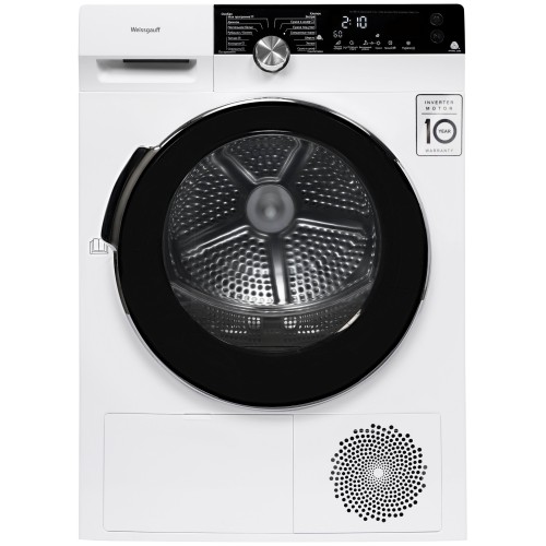 Сушильная машина WEISSGAUFF WD 599 DC Inverter Heat Pump кл.энер.:A+++ макс.загр.:8кг белый