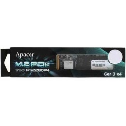 Накопитель SSD M.2 Apacer 256Gb AS2280P4 <AP256GAS2280P4-1> (PCI-E 3.0 x4, up to 1800/1100MBs, 3D TLC, NVMe 1.3, 22х80mm)