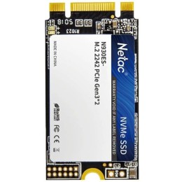 Накопитель SSD M.2 2242 Netac 512Gb N930ES Series <NT01N930ES-512G-E2X> Retail (PCI-E 3.1 x2, up to 1650/1500MBs, 3D TLC, NVMe 1.3, 22х42mm)
