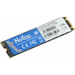 Накопитель SSD M.2 Netac 1.0Tb N535N Series <NT01N535N-001T-N8X> Retail (SATA3, up to 540/490MBs, 3D TLC, 22х80mm)