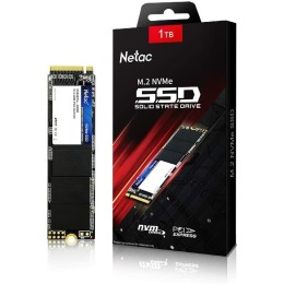 Накопитель SSD M.2 Netac 1.0Tb N930E Pro Series <NT01N930E-001T-E4X> Retail (PCI-E 3.1 x4, up to 2080/1700MBs, 3D TLC/QLC, NVMe 1.3, 22х80mm)