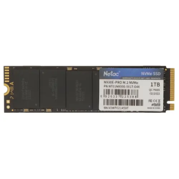 Накопитель SSD M.2 Netac 1.0Tb N930E Pro Series <NT01N930E-001T-E4X> Retail (PCI-E 3.1 x4, up to 2080/1700MBs, 3D TLC/QLC, NVMe 1.3, 22х80mm)