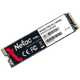 Накопитель SSD M.2 Netac 1.0Tb N930E Pro Series <NT01N930E-001T-E4X> Retail (PCI-E 3.1 x4, up to 2080/1700MBs, 3D TLC/QLC, NVMe 1.3, 22х80mm)
