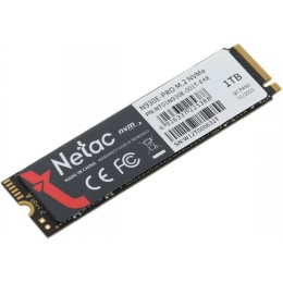 Накопитель SSD M.2 Netac 1.0Tb N930E Pro Series <NT01N930E-001T-E4X> Retail (PCI-E 3.1 x4, up to 2080/1700MBs, 3D TLC/QLC, NVMe 1.3, 22х80mm)