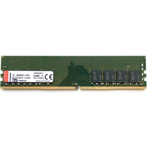 Память Kingston 16GB DDR4 3200MHz Non-ECC, CL22, 1.2V, 1Rx8, 16Gbit, RTL