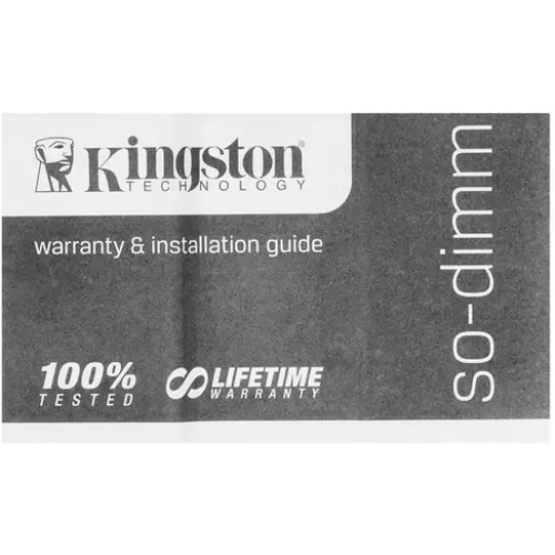 Память Kingston 8GB DDR4 3200MHz SODIMM CL22 1Rx16 RTL KVR32S22S6/8