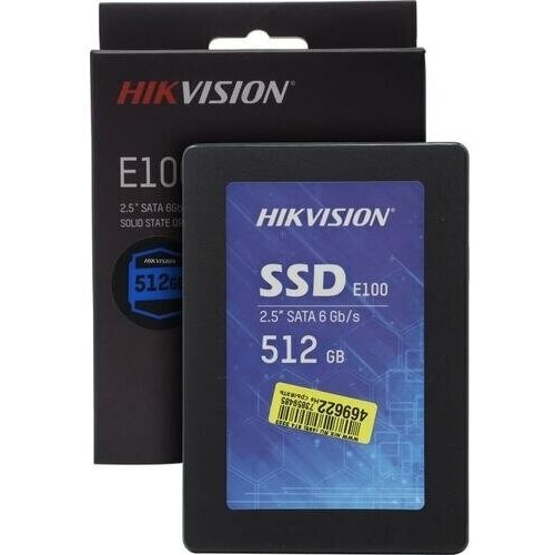 Накопитель SSD 2.5" HIKVision 1.0TB E100 Series <HS-SSD-E100/1024G> (SATA3, up to 560/500MBs, 3D TLC, 480TBW)