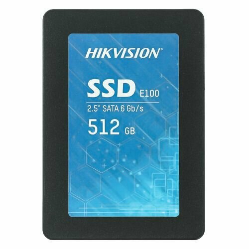 Накопитель SSD 2.5" HIKVision 1.0TB E100 Series <HS-SSD-E100/1024G> (SATA3, up to 560/500MBs, 3D TLC, 480TBW)