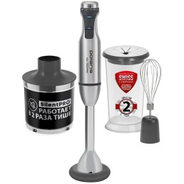 Блендер POLARIS PHB1591L Silent металлик 1500Вт