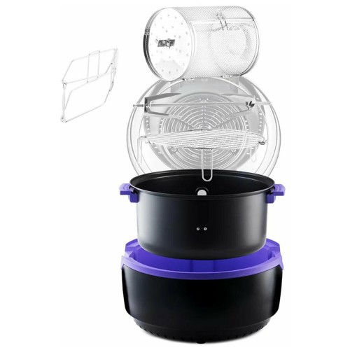 Аэрогриль KITFORT КТ-2219-1 1200–1400 Вт. 10 л. черный