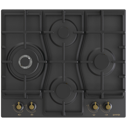 Газовая варочная поверхность GORENJE GW6D42CLB черный