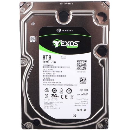 Жесткий диск Seagate Original SATA-III 18Tb ST18000NM000J Exos X18 512E (7200rpm) 256Mb 3.5"