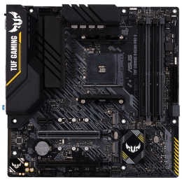 Материнская плата Asus TUF GAMING B450M-PRO II Soc-AM4 AMD B450 4xDDR4 mATX AC`97 8ch(7.1) GbLAN RAID+HDMI+DP