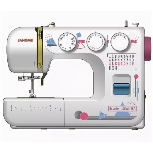 Швейная машина JANOME Excellent Stitch 18A белый