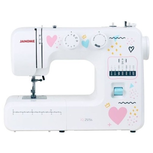 Швейная машина JANOME JQ 2515S белый