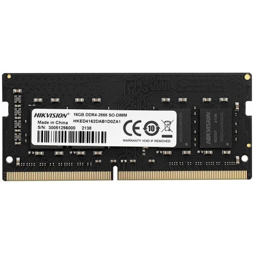 Модуль памяти HIKVision SODIMM DDR 4 DIMM 16Gb PC21300, 2666Mhz, HKED4162DAB1D0ZA1/16G