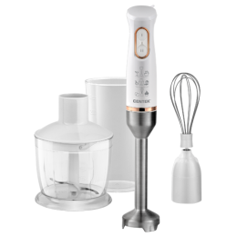 Блендер CENTEK CT-1347 White 800Вт, турбо режим, DC мотор, стакан 600мл +мерн стакан 600мл