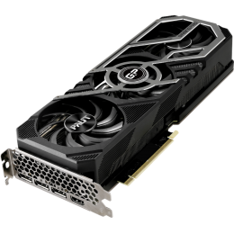 Видеокарта Palit PCI-E 4.0 PA-RTX3070 GAMINGPRO 8G LHR NVIDIA GeForce RTX 3070 8192Mb 256 GDDR6 1500/14000/HDMIx1/DPx3/HDCP Ret