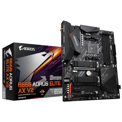 Материнская плата Gigabyte B550 AORUS ELITE AX V2, RTL