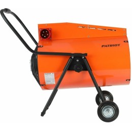 Тепловентилятор электрический PATRIOT PT-R 24, 380В, терморегулятор, нерж.ТЭН, вилка встраиваемая на блоке управления.