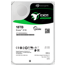 Жесткий диск SEAGATE HDD Server Exos X18 512E/4kn ( 3.5'/ 18TB/ SAS 12Gb/s / 7200rpm)