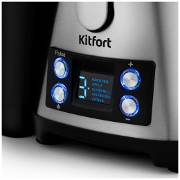 Кухонный комбайн KITFORT KT-1395 800Вт серебристый/черный