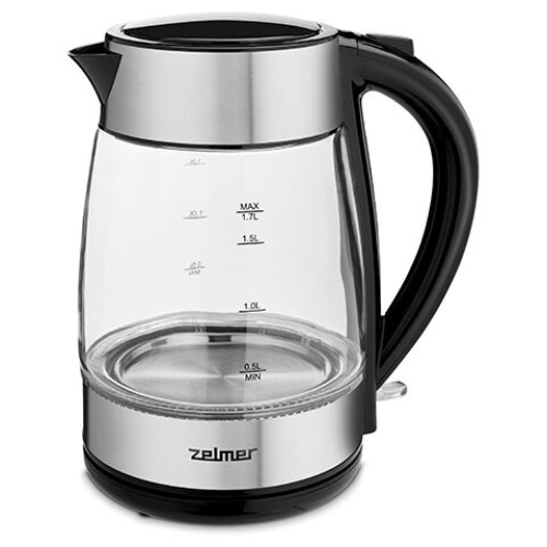 Электрочайник ZELMER ZCK8011 GLASS/INOX 