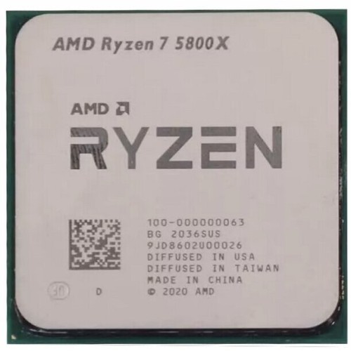Процессор AMD Ryzen X8 R7-5800X BOX Socket AM4 (без кулера)