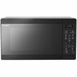 Микроволновая печь SHARP R2800RK 20 л, 800 Вт, гриль, эмаль,черный, 440x258x324мм