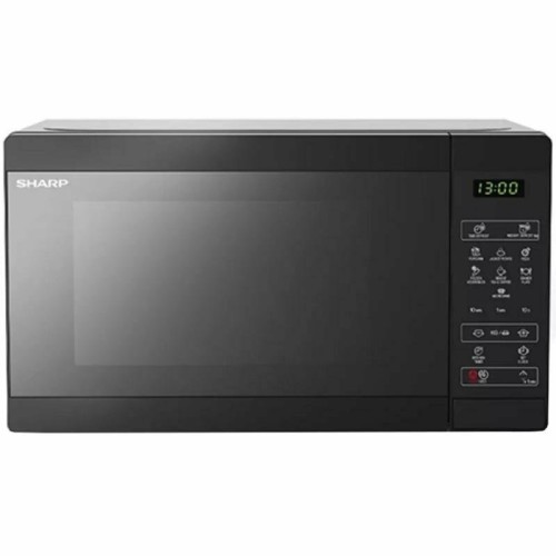 Микроволновая печь SHARP R2800RK 20 л, 800 Вт, гриль, эмаль,черный, 440x258x324мм