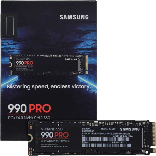 Накопитель SSD M.2 (PCI-E NVMe) 1Tb Samsung 980 PRO (R7000/W5000MB/s) (MZ-V8P1T0BW analog MZ-V7P1T0BW)