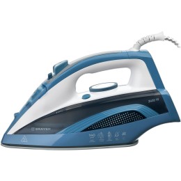 Утюг BRAYER 4002BR 2400 Вт, керамич, Пар 140 г/м  антикапля, разбрыз, резер 360мл, самоотчис,