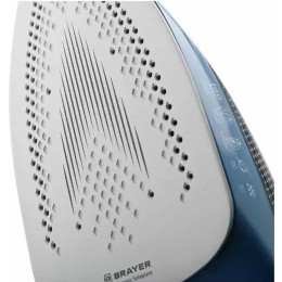 Утюг BRAYER 4002BR 2400 Вт, керамич, Пар 140 г/м  антикапля, разбрыз, резер 360мл, самоотчис,