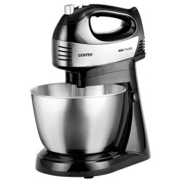 Миксер CENTEK CT-1124 (черн/сталь)