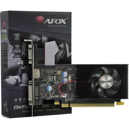Видеокарта AFOX AF210-1024D2LG2 GEFORCE G210 1GB DDR2 64BIT DVI HDMI VGA LP HEATSINK RETAIL PACK