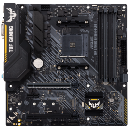 Материнская плата ASUS TUF GAMING B450M-PLUS II, Socket AM4, B450, 4*DDR4, DVI+HDMI, CrossFireX, SATA3 + RAID, Audio, Gb LAN, USB 3.1*6, USB 2.0*6, COM*1 header (w/o cable), mATX ; 90MB1620-M0EAY0