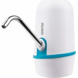 Помпа для воды CENTEK CT-3002 White электр <2.2л/мин> 8Вт, 2 насоса,  Li 1200 мАч, USB зарядка, LED