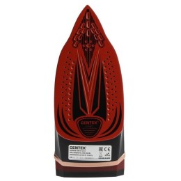 Утюг CENTEK CT-2313 RED 2600Вт керамическая подошва, 350мл, паровой удар, самоочистка, капля-стоп