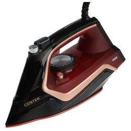 Утюг CENTEK CT-2313 RED 2600Вт керамическая подошва, 350мл, паровой удар, самоочистка, капля-стоп